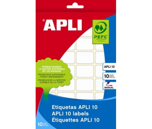APLI etikett, 50x70 mm, kézzel írható, 40 db