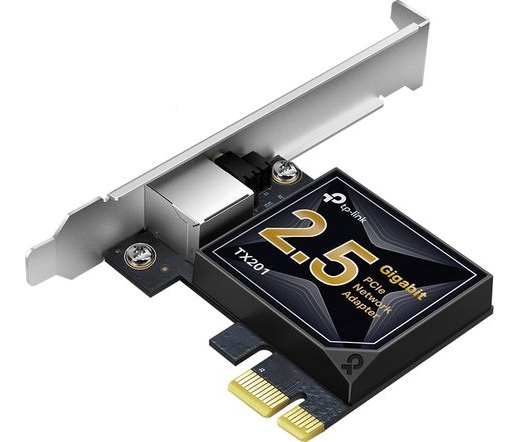 TP-Link TX201 2.5 Gigabit PCIe Hálózati Kártya