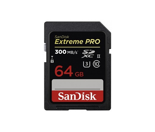 Sandisk 64GB Extreme Pro UHS-II 300MB/s