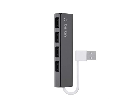 Belkin 4 portos ultrakeskeny USB hub utazáshoz