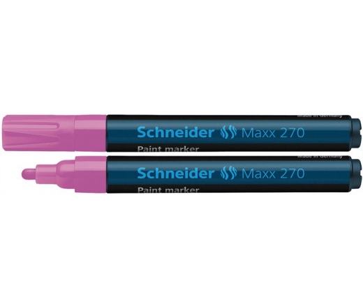 Schneider Lakkmarker, 1-3 mm,"Maxx 270", rózsaszín