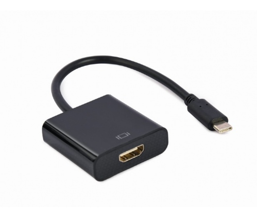 Gembird USB Type-C to HDMI 4K@60Hz 15cm fekete