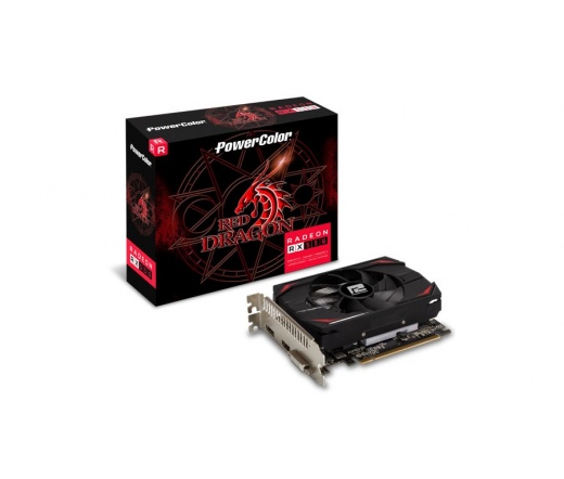 POWERCOLOR Red Dragon AMD Radeon RX 550 2GB GDDR5 