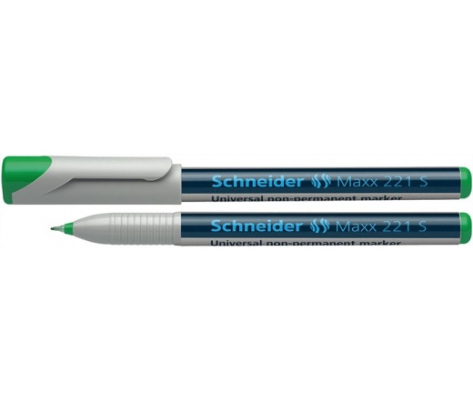 Schneider Alkoholmentes marker, OHP, 0,4 mm zöld