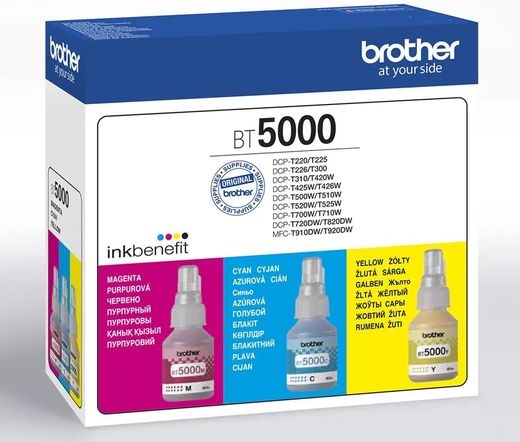 Brother BT5000CL színes tintatartály gyűjtőcsomag