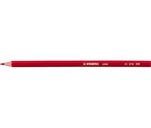 Stabilo Színes ceruza,hatszögletű,"Color" piros