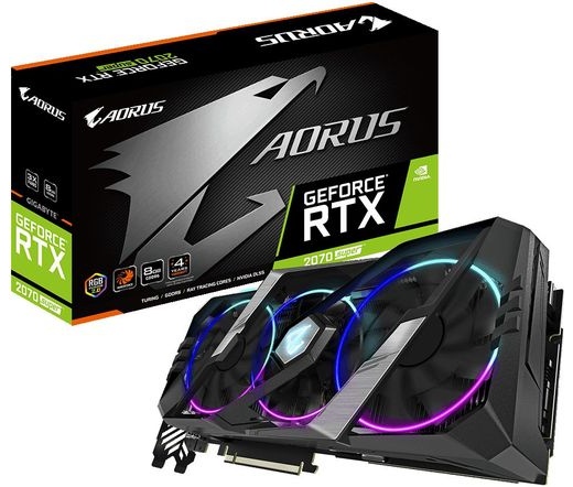 Gigabyte AORUS GeForce RTX 2070 SUPER 8G