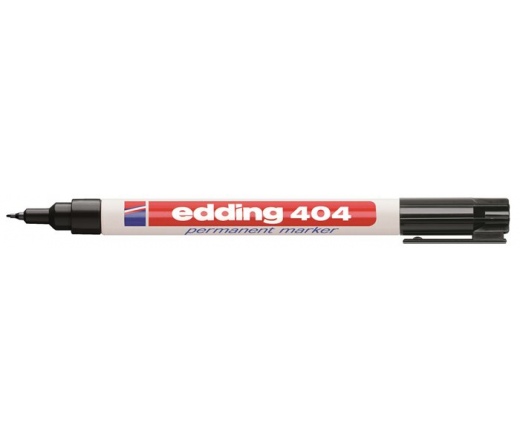 Edding "404" alkoholos marker, 0,75 mm, fekete