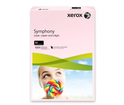 Xerox Symphony 80g A4 pasztell rózsaszín 500db