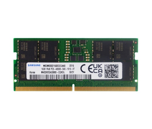 SAMSUNG DDR5 SODIMM 4800MHz CL40 16GB