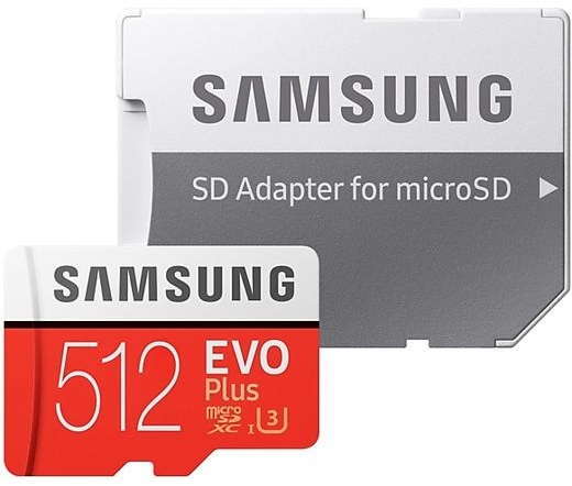 Samsung EVO Plus microSDXC UHS-III CL10 512GB + ad