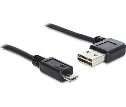 Delock EASY-USB 2.0-A apa 90° > microUSB 0,5m