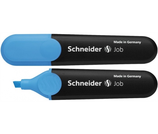 Schneider Szövegkiemelő, 1-5 mm, "Job 150", kék
