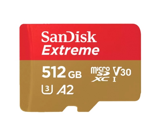 SanDisk Extreme microSDXC A2 C10 V30 UHS-I U3 512G