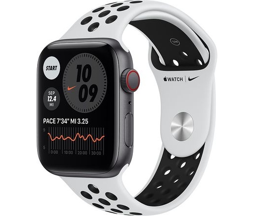 Apple Watch SE Nike LTE 44mm ezüst