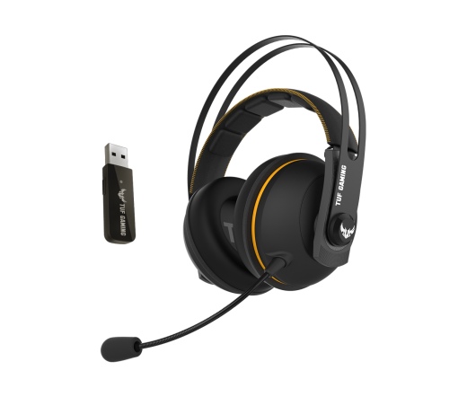 Asus TUF Gaming H7 Wireless Headset sárga