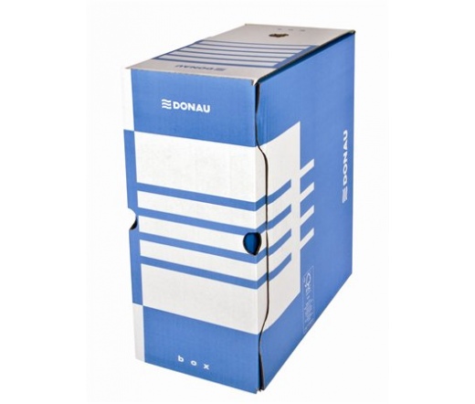 Donau Archiváló doboz, A4, 155 mm, karton, kék