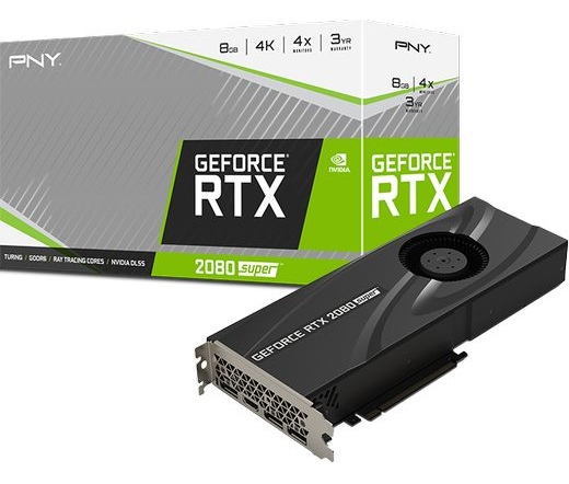 PNY GeForce RTX 2080 Super 8GB Blower
