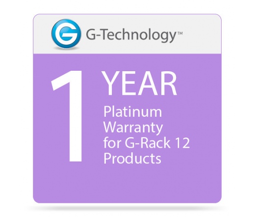 G-Technology G-Rack 12 Support 1-Year Platinum
