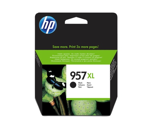 HP 957XL nagy kapacitású fekete