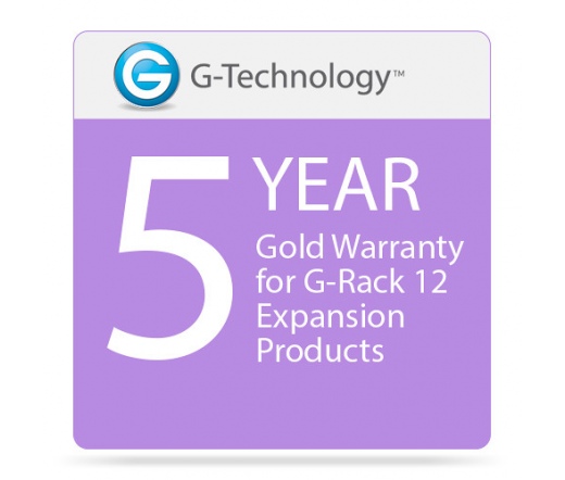 G-Technology G-Rack 12 EXP Support 5-Year Gold