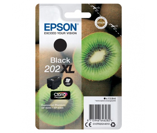 Epson 202XL Fekete tintapatron