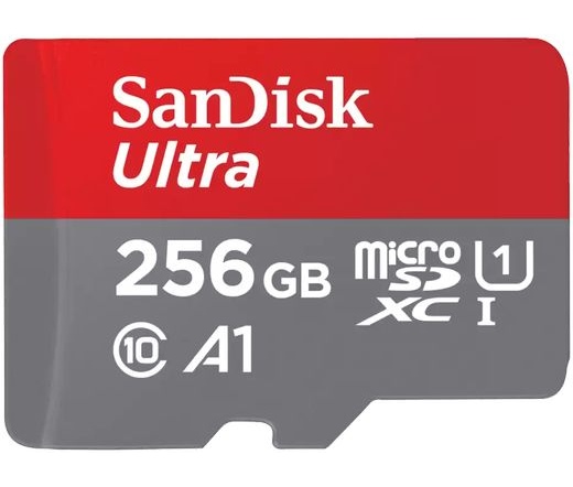 SanDisk Ultra microSD UHS-I A1 120MB/s 256GB