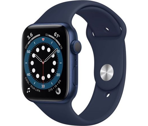 Apple Watch Series 6 44mm alumínium kék