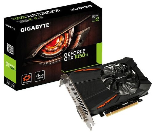 Gigabyte GeForce GTX 1050 Ti D5 4G rev1.1