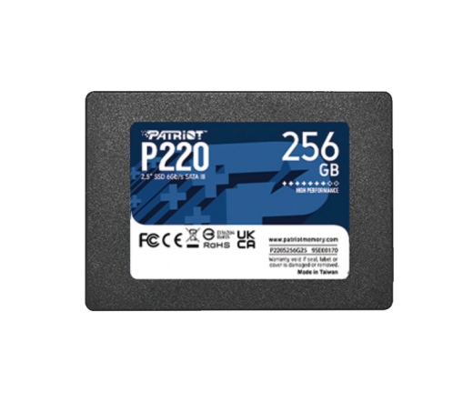 Patriot P220 SATA 2,5" SSD 256GB
