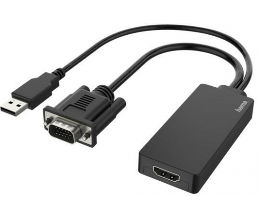 HAMA FIC VGA + USB Audio / HDMI adapter