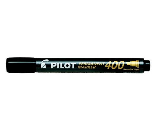 Pilot Alkoholos marker, 1,5-4 mm, vágott, fekete