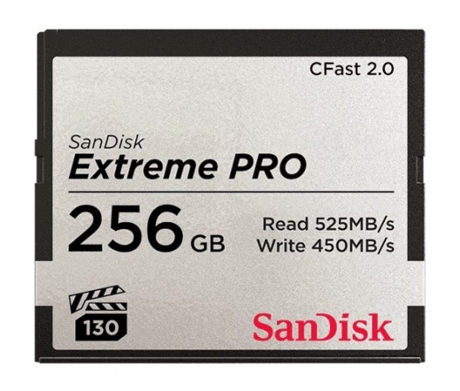 SanDisk Exrteme Pro CFast 2.0 256GB 525MB/s