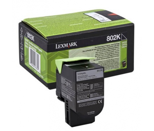 Lexmark 802K fekete