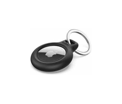 Belkin Apple AirTag tok kulcskarikával - Fekete
