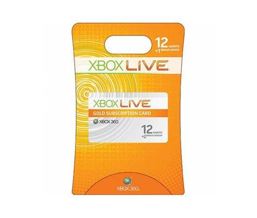 Microsoft X-Box 360 Live Gold Card 12 hó