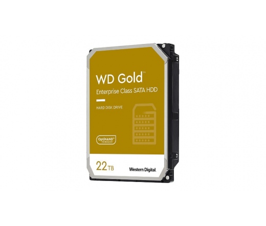 WD Gold 3,5" 7200rpm 512MB SATA 22TB
