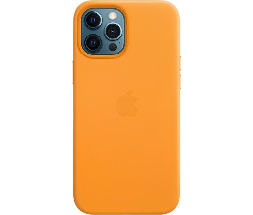 Apple iPhone 12 Pro Max MagSafe bőrtok kal. pipacs