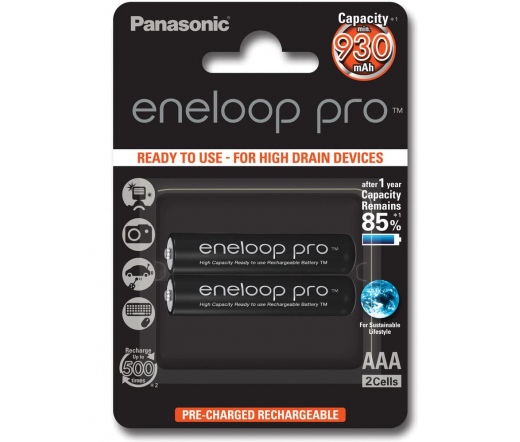 Eneloop Pro 1.2V 2xAAA 930mAh