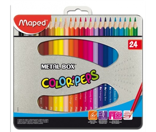 Maped Color Peps 24 színű ceruzakészlet