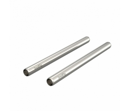 SmallRig 15mm Stainless Steel Rod - 20cm 8" (2pcs)