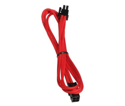 Bitfenix 8-Pin EPS12V hosszabbító 45cm piros