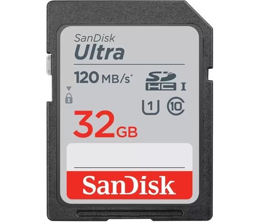 Sandisk Ultra SDHC UHS-I 120MB/s 32GB
