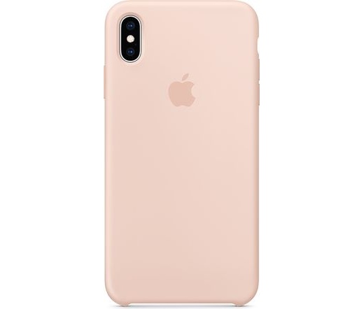 Apple iPhone XS Max szilikontok rózsakvarc