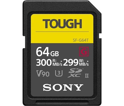 Sony SDXC 64GB Tough UHS-II CL10 U3 V90