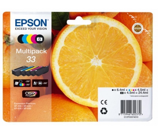 Patron Epson Oranges Premium Multipack 4-colour Cl