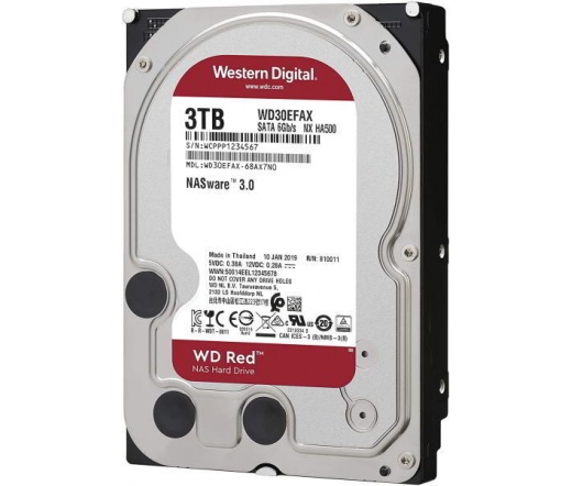 HDD WD 3,5" 3TB Red