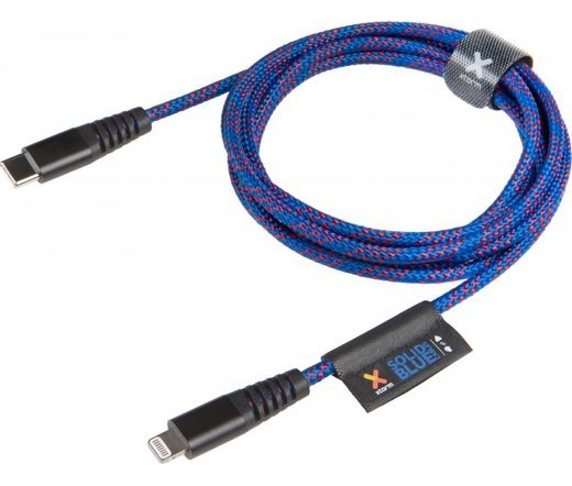Xtorm Solid Blue USB-C Lightning 2m