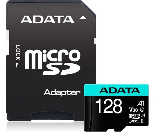 Adata Premier Pro microSDXC U3 100/80 128GB + adap