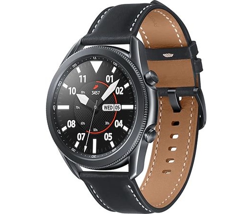 Samsung Galaxy Watch3 45mm misztikus fekete